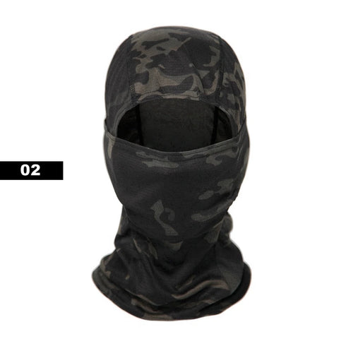 Tactical Balaclava Full Face Mask Set Men Summer Snapback Sun Hat Outdoor Hunting Camouflage Balaclava